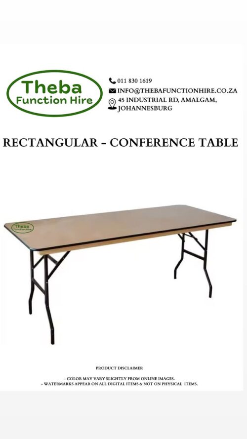rectangular conference table