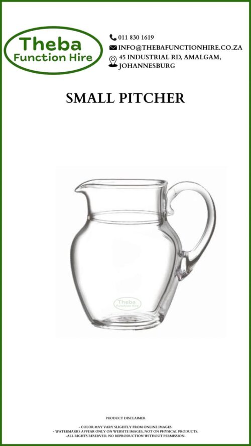 small pitcher