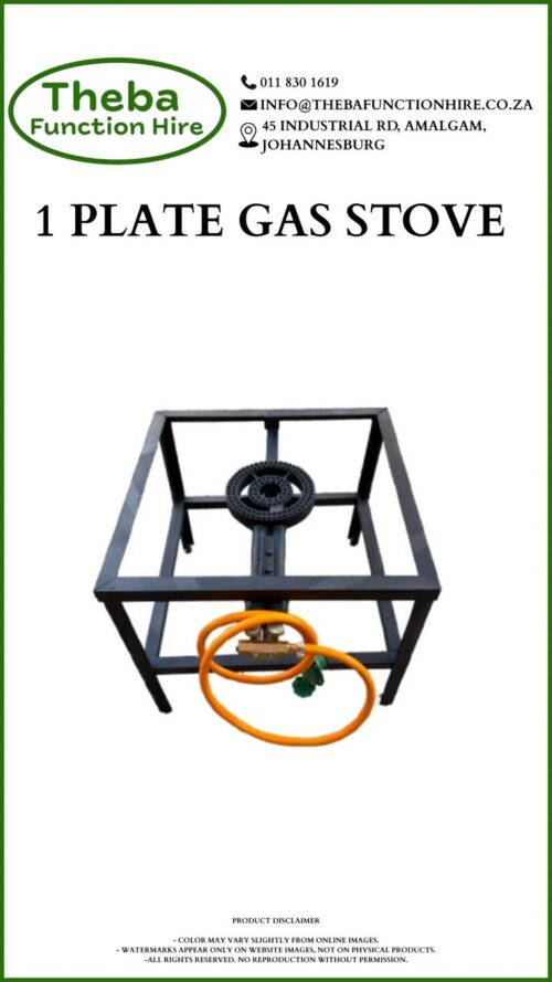 1 plate gas stove